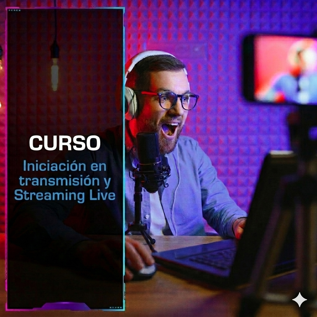 Iniciación en transmisión y streaming live
